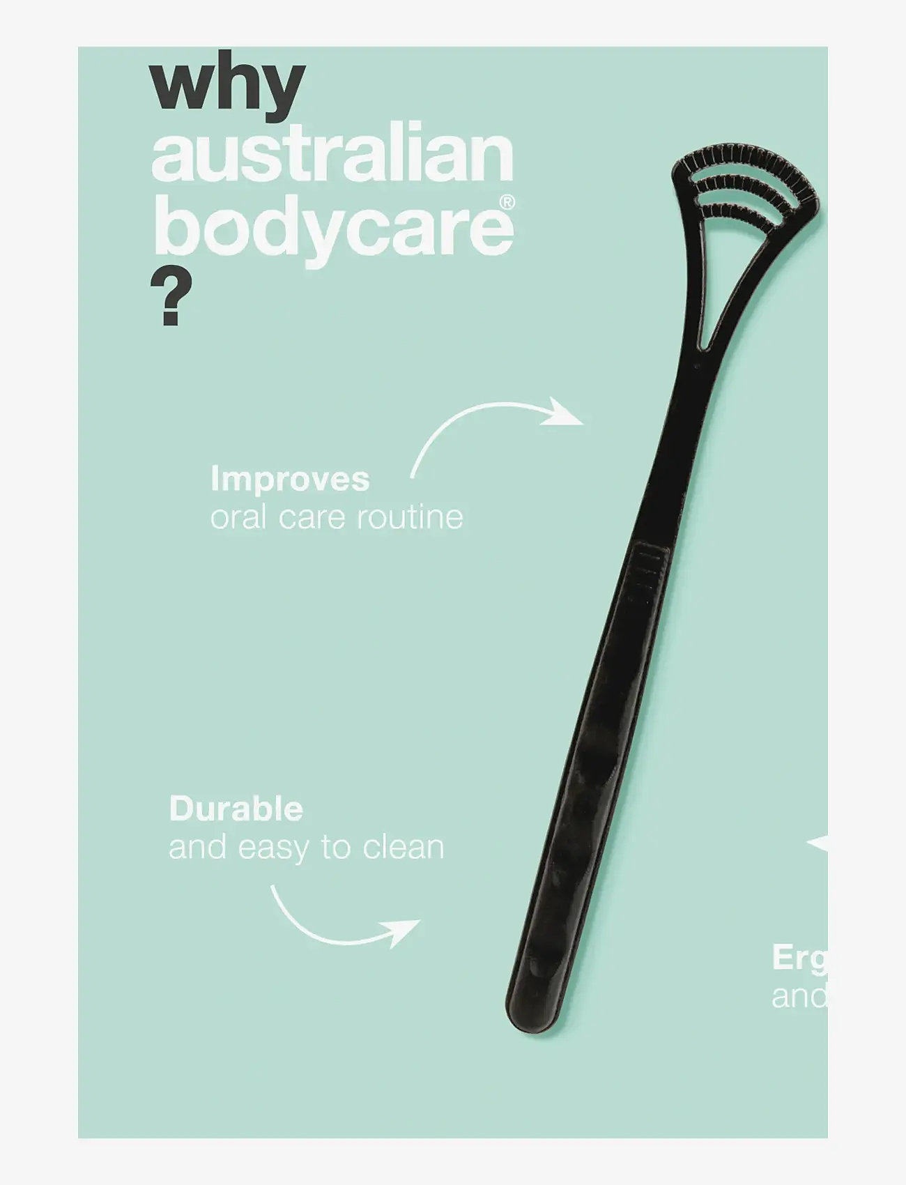 Australian Bodycare - Tongue Cleaner - toothbrushes - clear - 3
