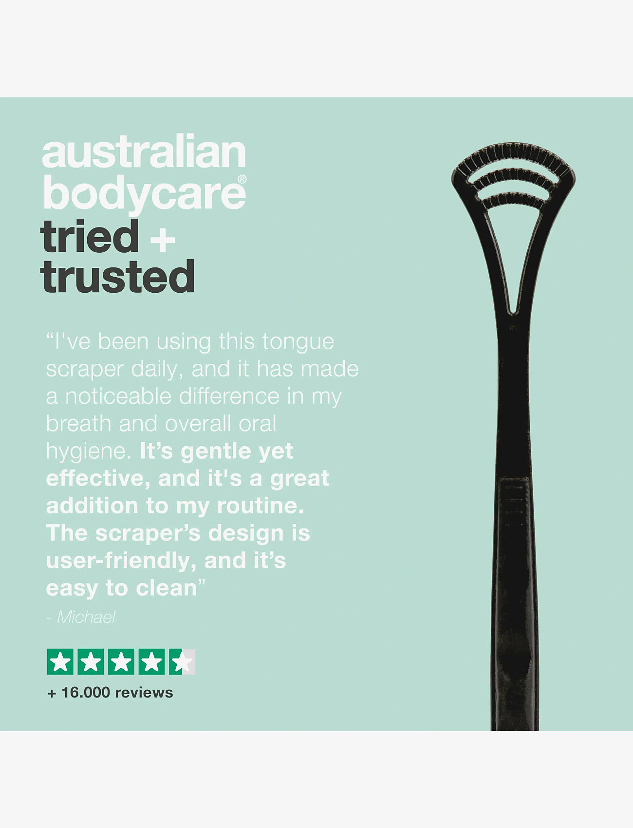 Australian Bodycare - Tongue Cleaner - toothbrushes - clear - 4