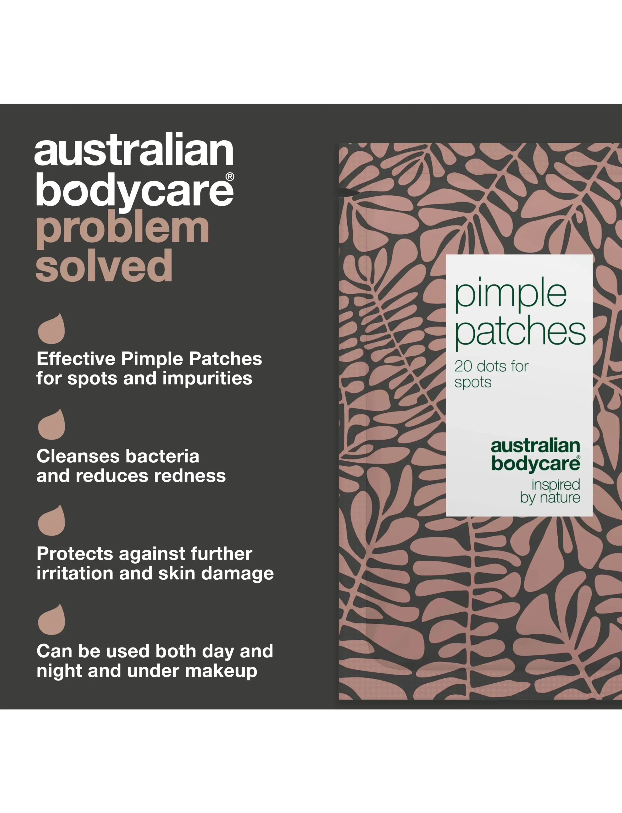 Australian Bodycare - Pimple patches - punktbehandlare - clear - 2