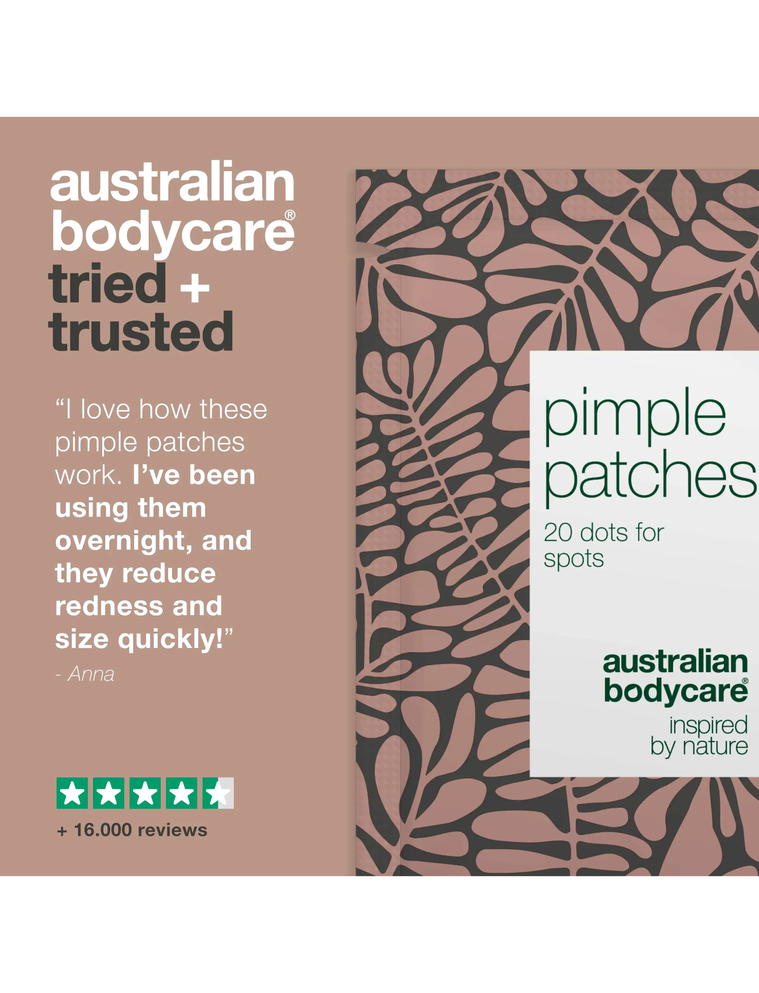Australian Bodycare - Pimple patches - punktbehandlare - clear - 4