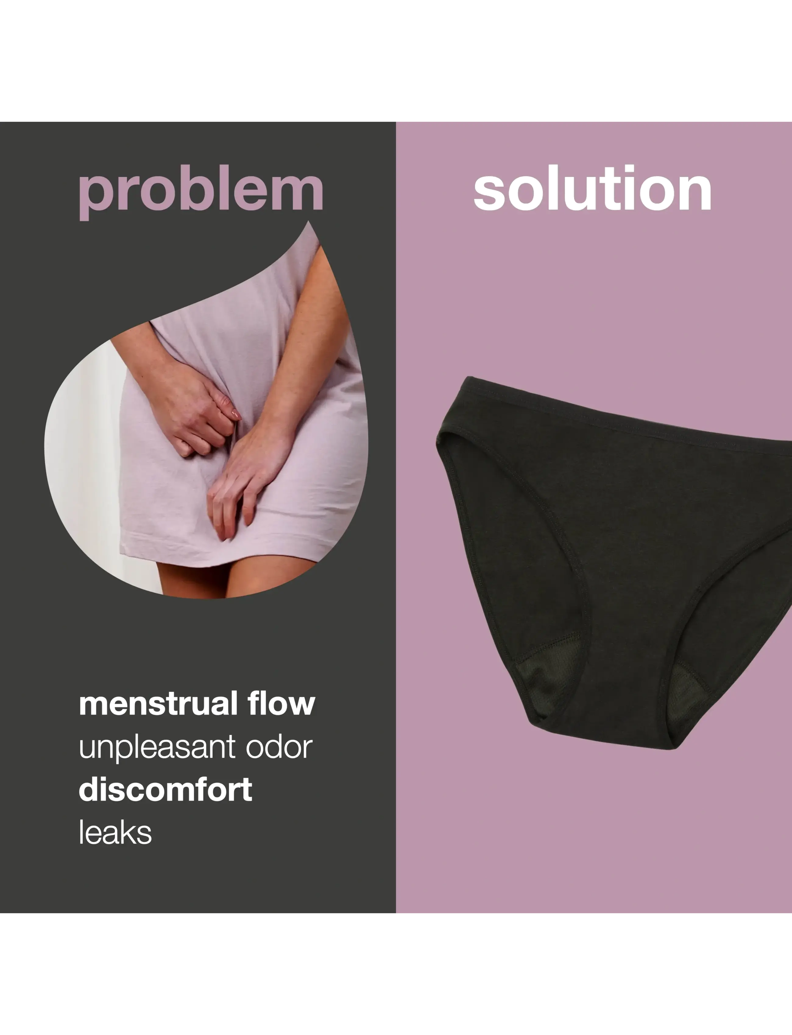 Australian Bodycare - Period pants Midi Light Flow - kuukautispikkuhousut, ja myös synnytyksen jälkeen - clear - 1