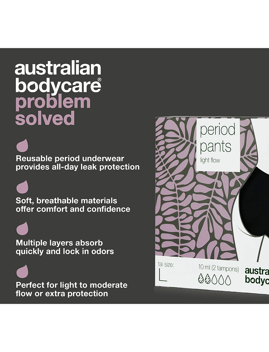 Australian Bodycare - Period pants Midi Light Flow - lekkekindlad ja sünnitusjärgsed aluspüksid - clear - 1