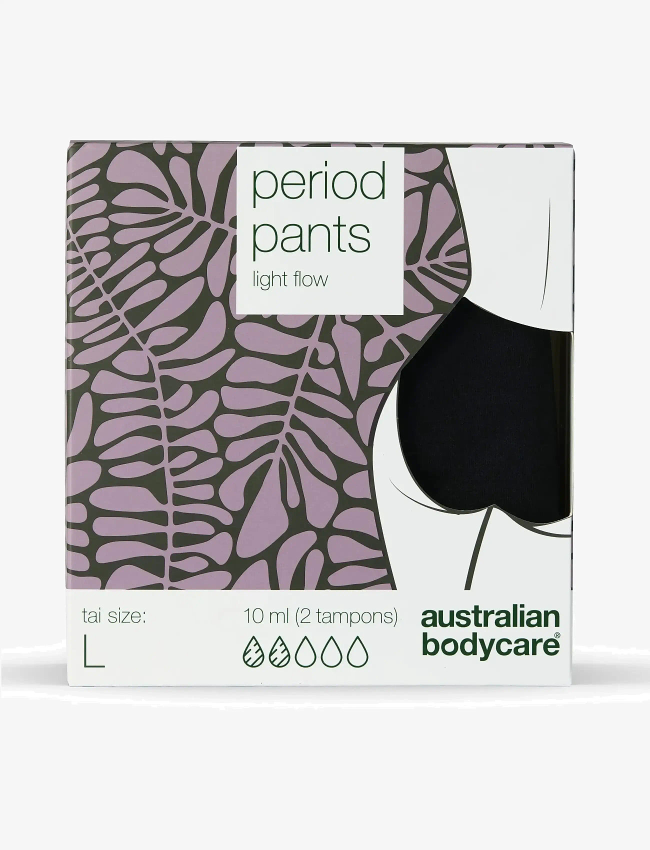 Australian Bodycare - Period pants Midi Light Flow - menstrosor - clear - 0