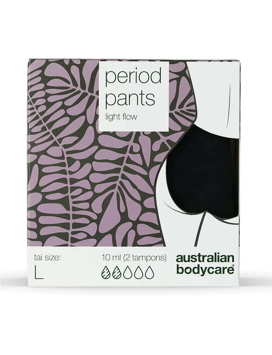 Australian Bodycare - Period pants Midi Light Flow - lekkekindlad ja sünnitusjärgsed aluspüksid - clear - 0
