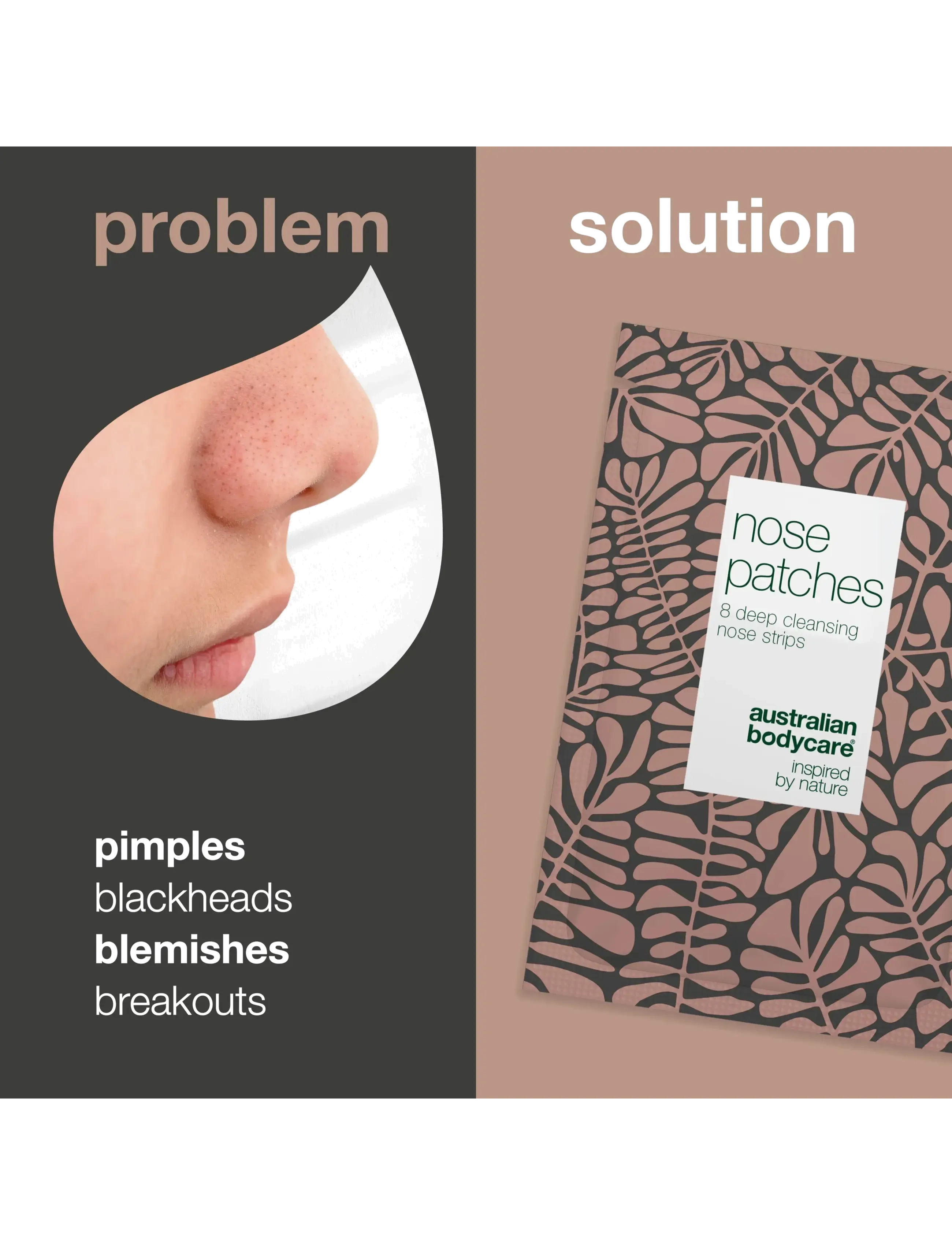 Australian Bodycare - Nose patches (4sheets-8patches) - peeling maske - clear - 1