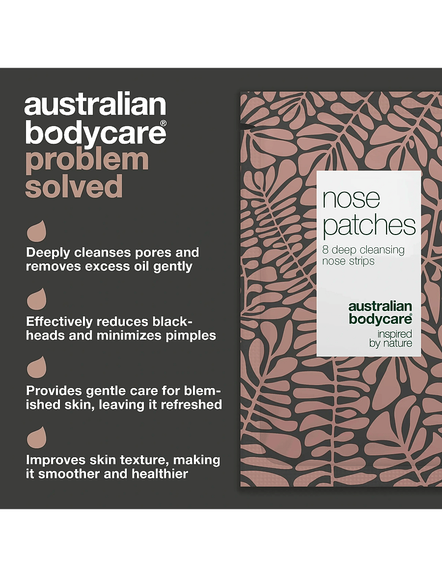 Australian Bodycare - Nose patches (4sheets-8patches) - koorivad maskid - clear - 2