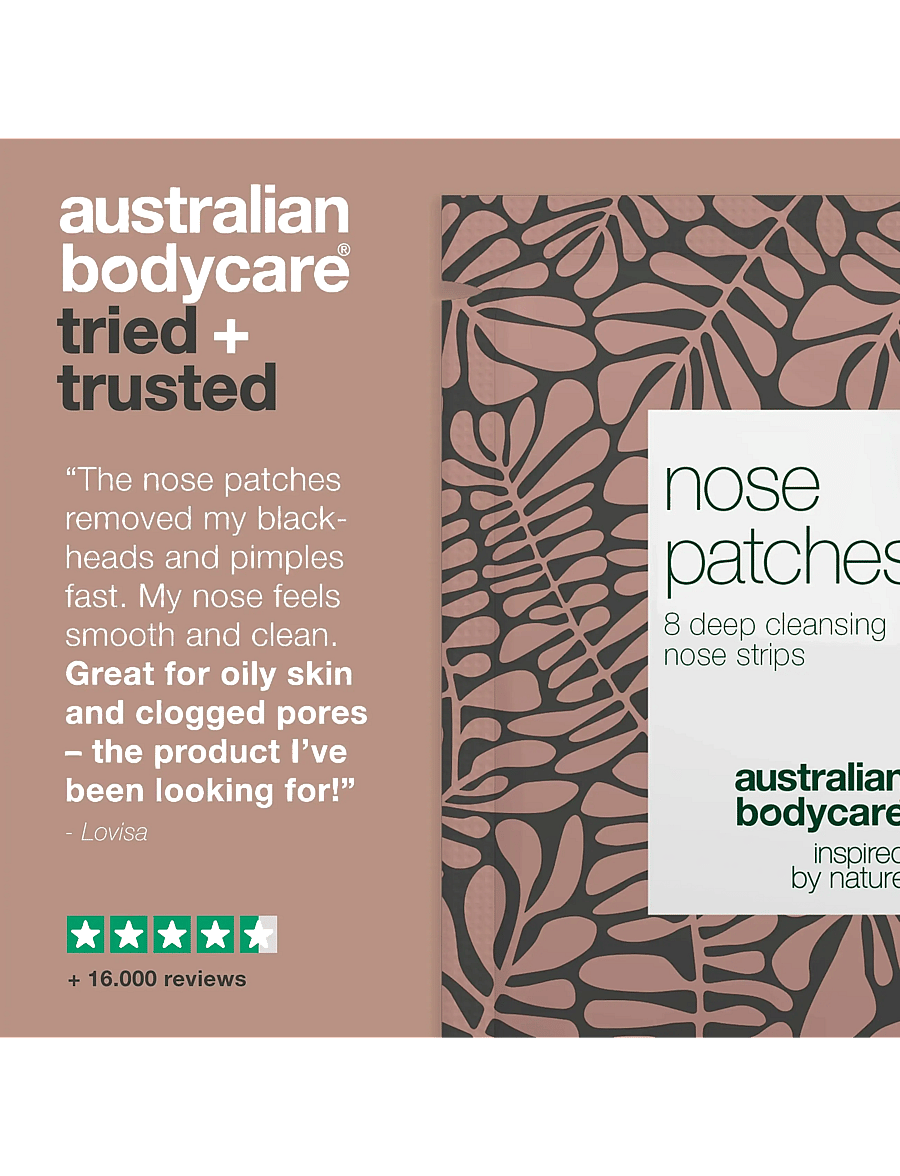 Australian Bodycare - Nose patches (4sheets-8patches) - koorivad maskid - clear - 4