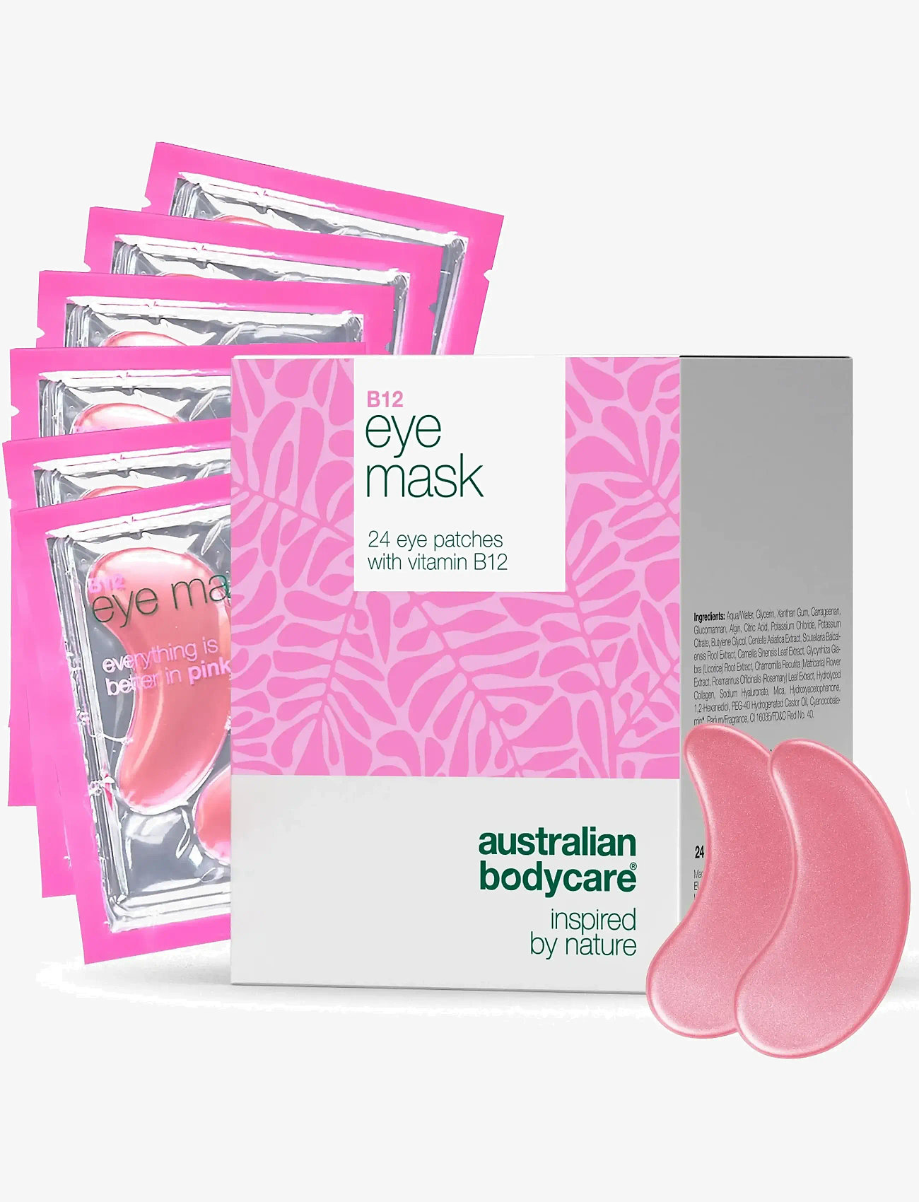 Australian Bodycare - B12 Eye mask - 24 patches - Ögonmasker - clear - 0