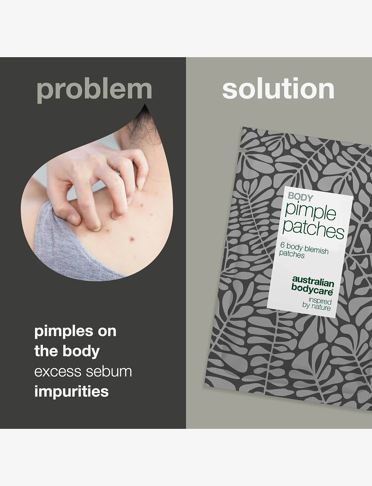 Australian Bodycare - Hydrocolloid Body pimple Patches - spotbehandlinger - clear - 1