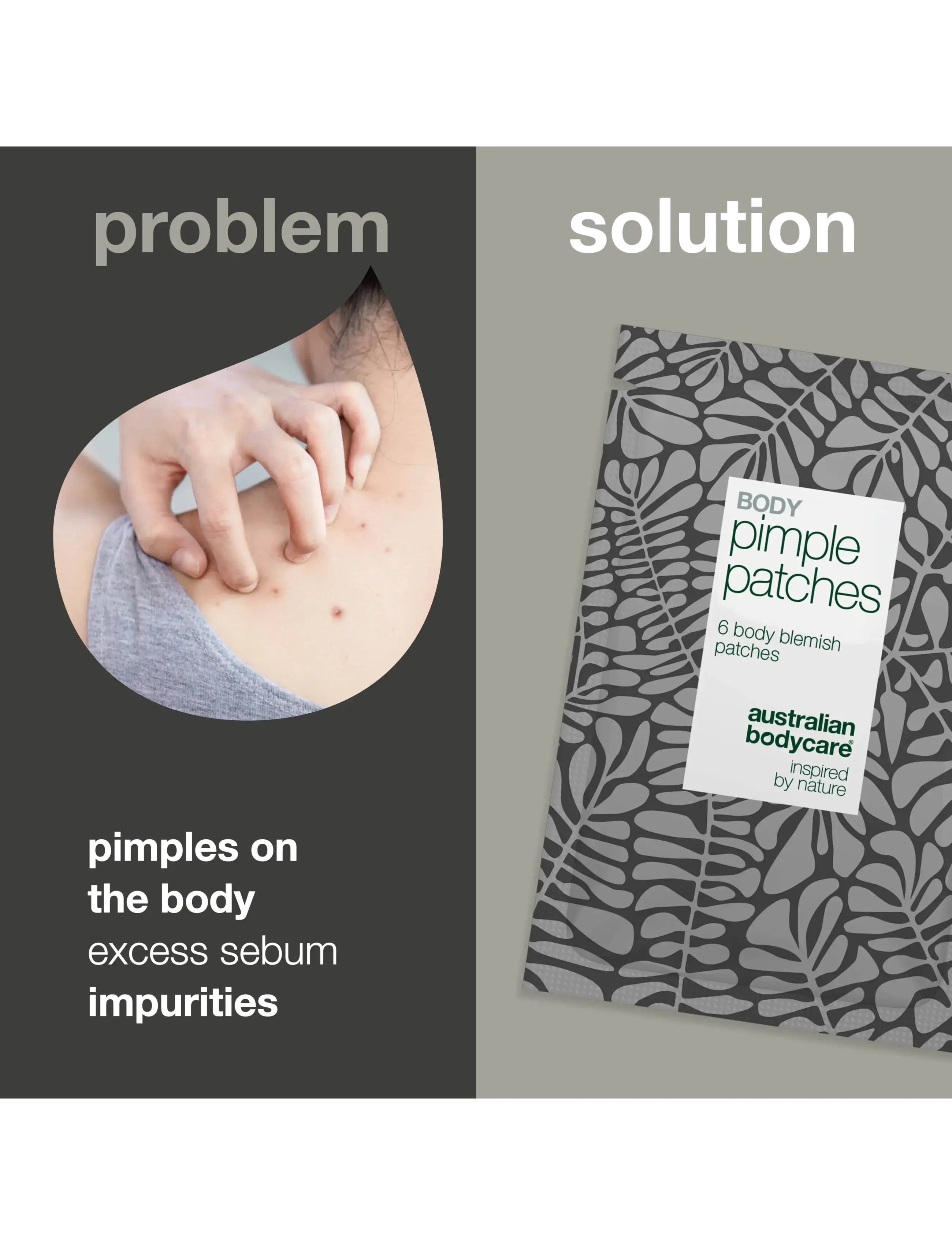 Australian Bodycare - Hydrocolloid Body pimple Patches - spotbehandlinger - clear - 1
