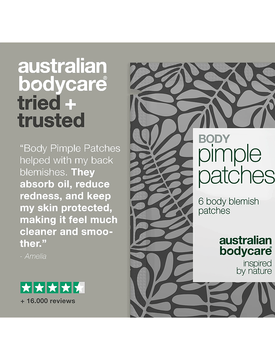 Australian Bodycare - Hydrocolloid Body pimple Patches - spordihooldusvahendid - clear - 4