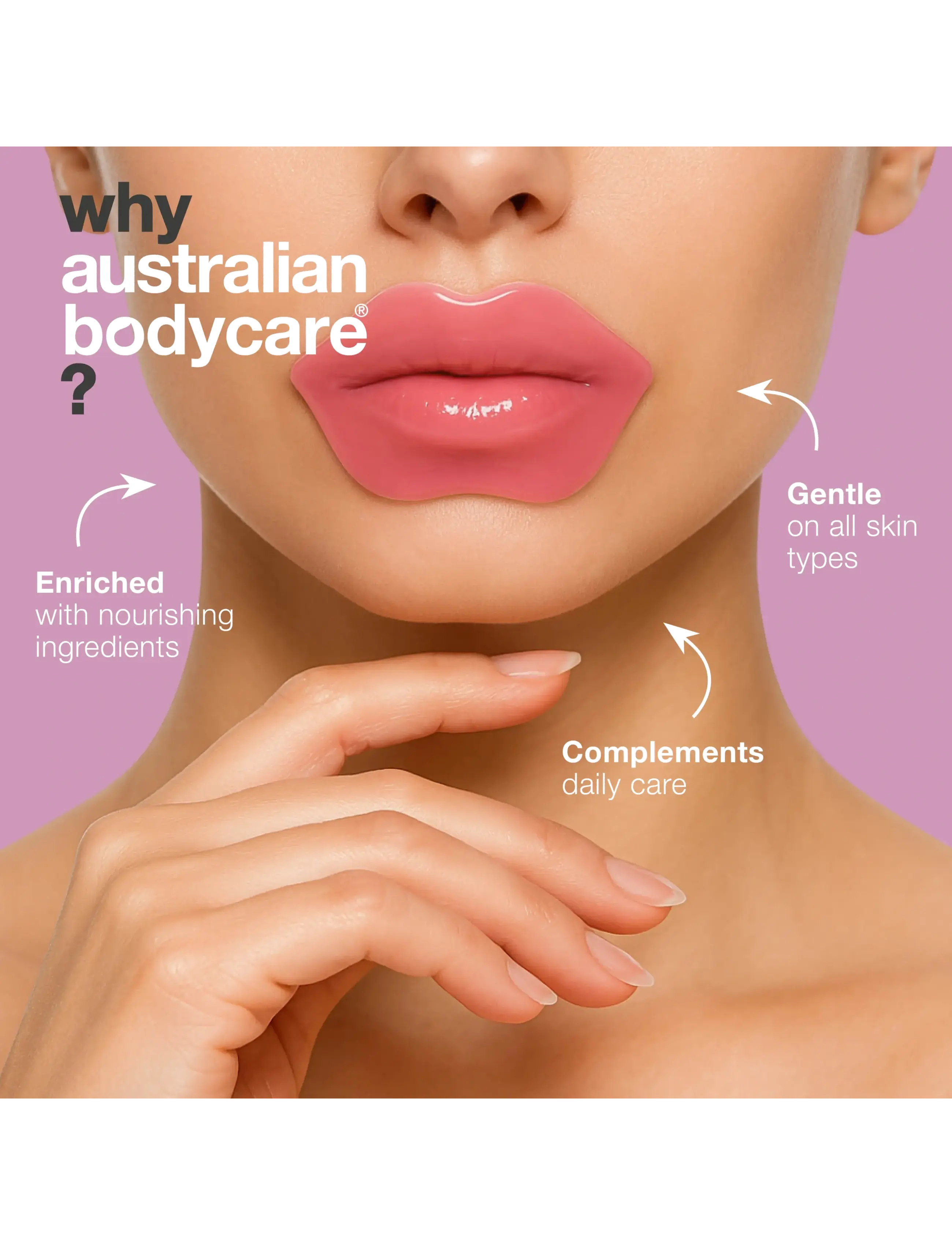 Australian Bodycare - B12 Lip Mask 30 pcs - læbemaske - clear - 3