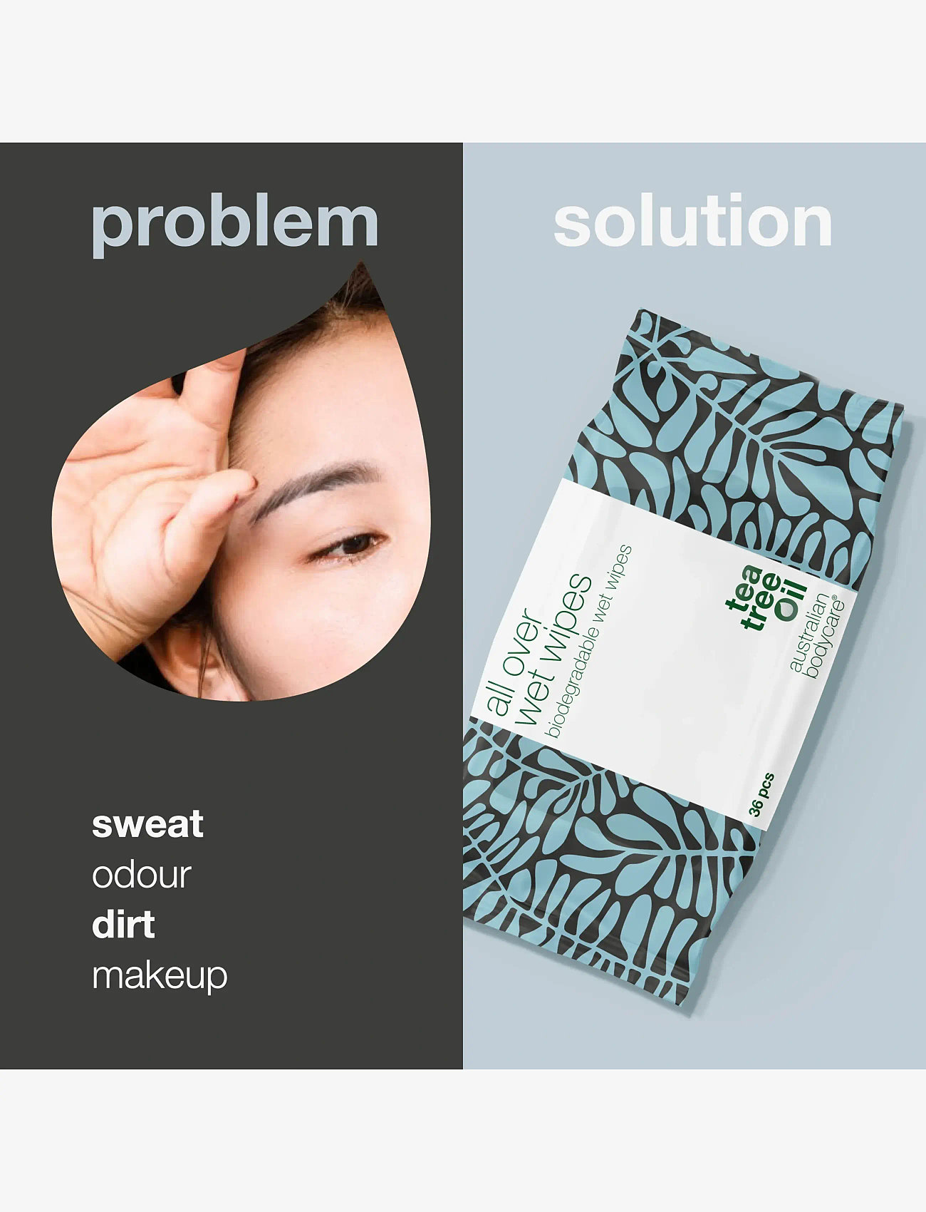 Australian Bodycare - TTO Wet Wipes 36pcs - clear - 1