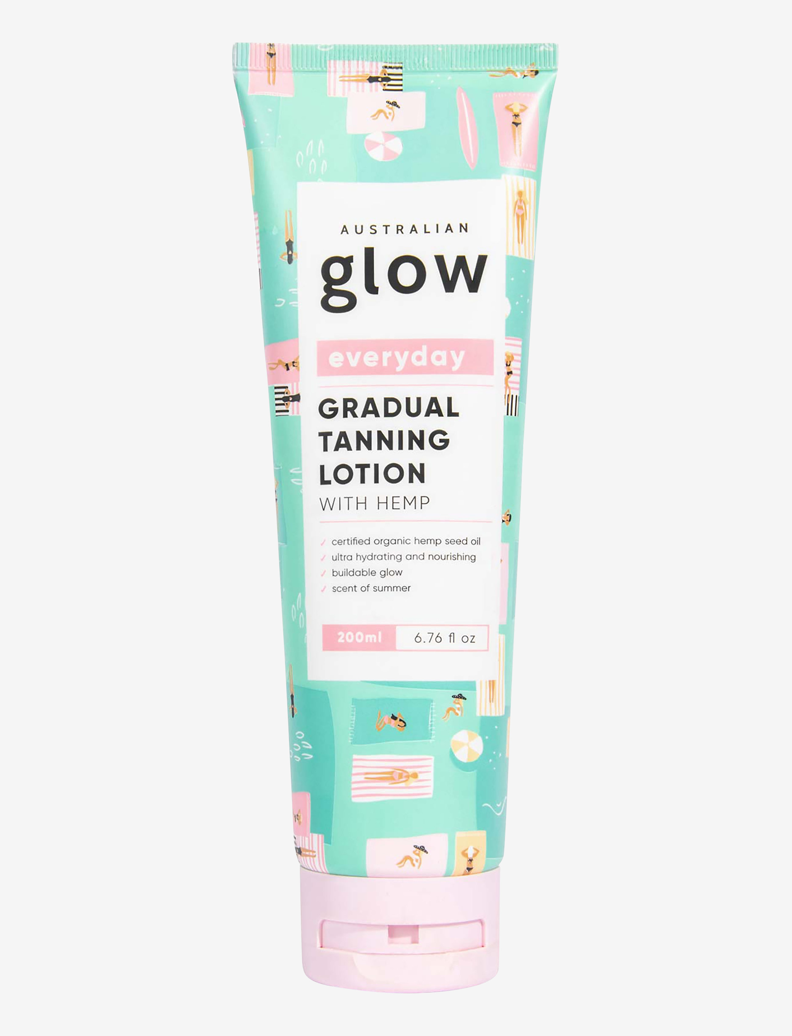 Australian Glow Gradual Tanning Lotion, 200 ml, Brown, Selvbruner > Lotion, Dame