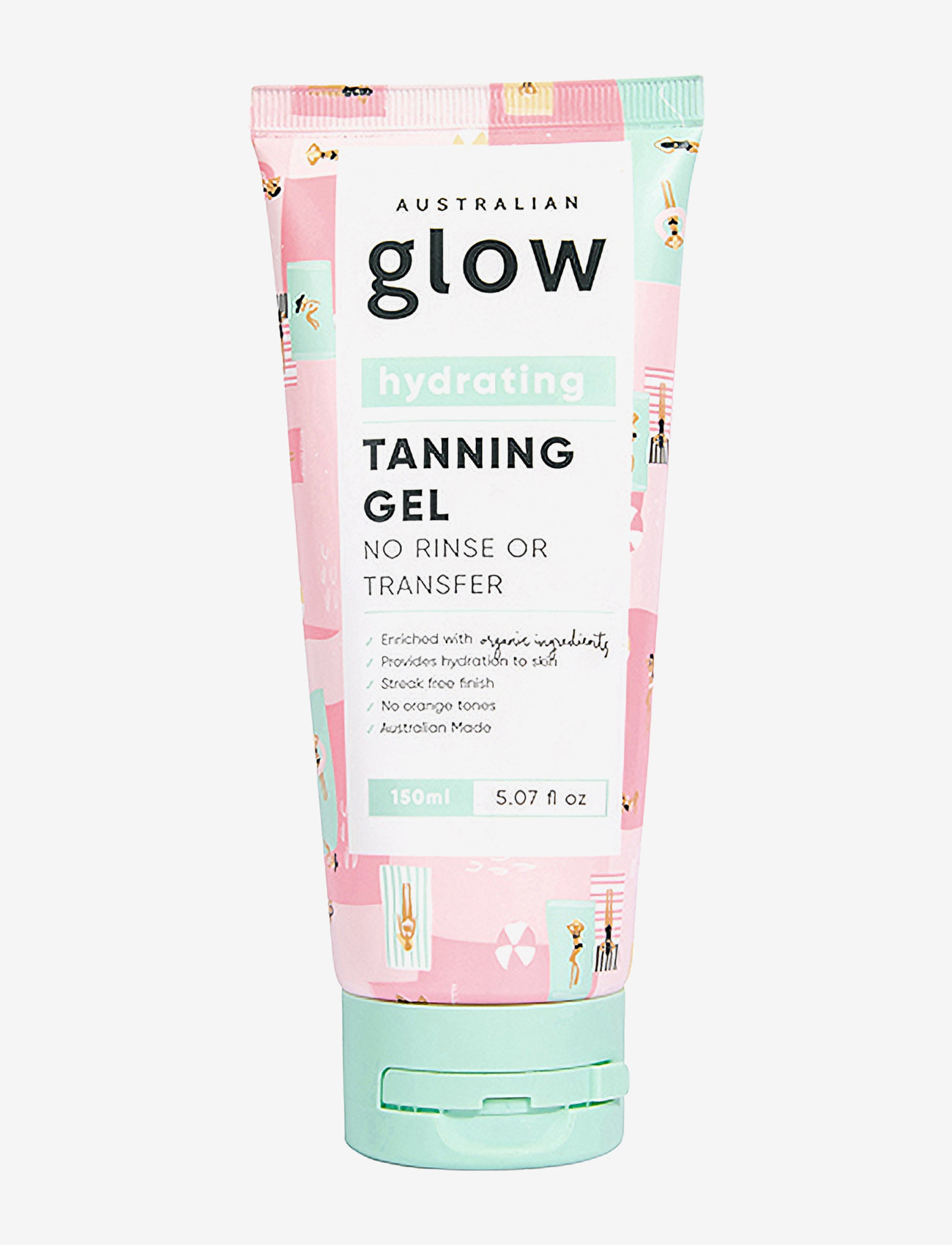 Australian Glow Hydrating Self-Tan Water Gel - Selvbrunere - AUSTRALIAN GLOW / brown