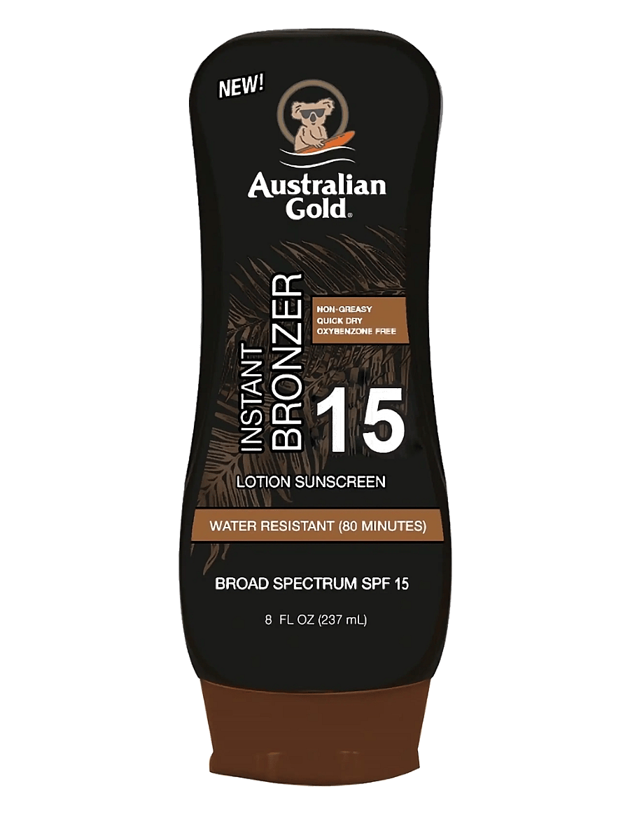 Australian Gold - Instant Bronzer Lotion SPF 15 - for kroppen - not applicable - 0