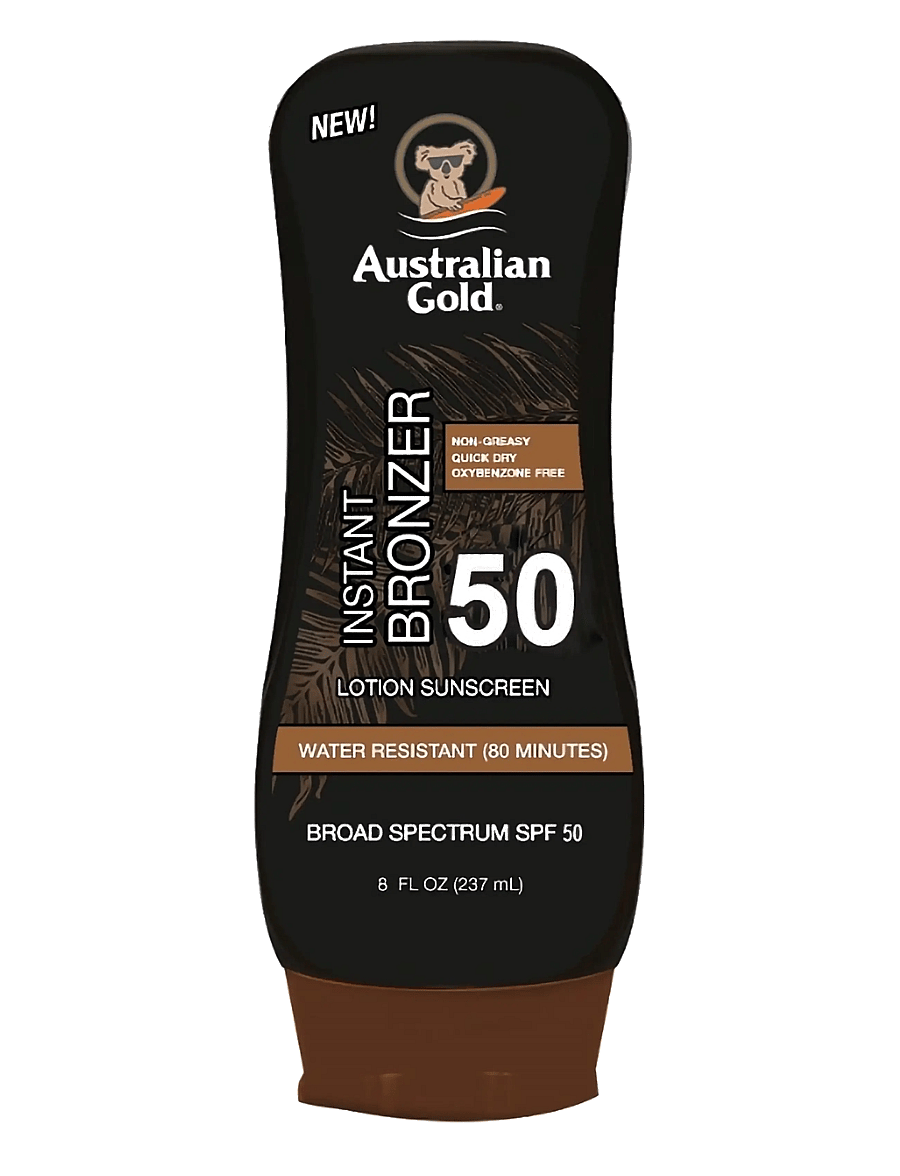 Australian Gold - Instant Bronzer Lotion SPF 50 - för kroppen - not applicable - 0