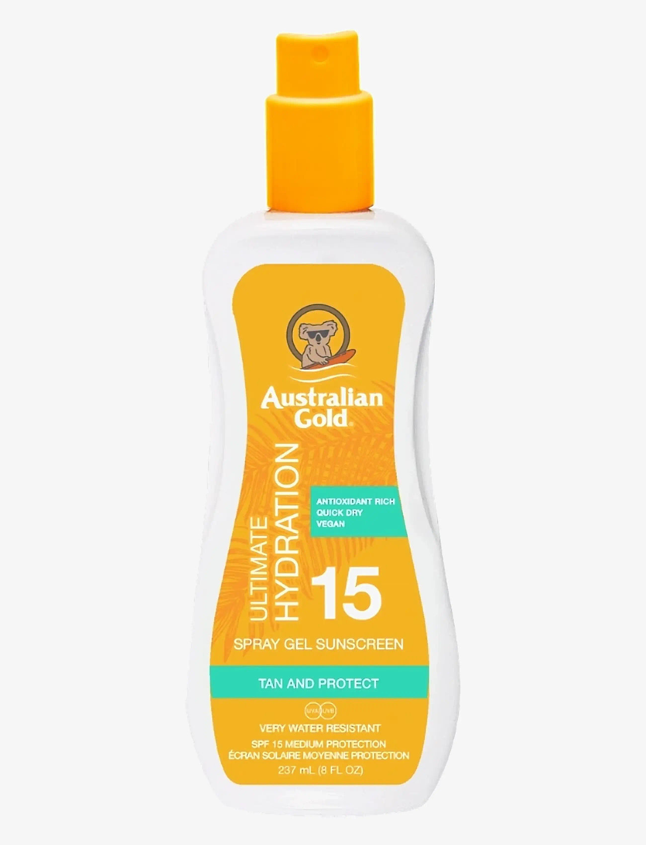 Australian Gold - Ultimate Hydration Spraygel SPF 15 - til kroppen - not applicable - 0