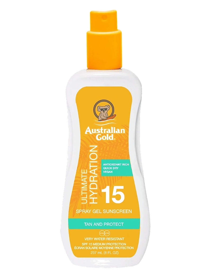 Australian Gold - Ultimate Hydration Spraygel SPF 15 - för kroppen - not applicable - 0