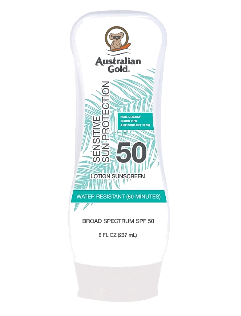 Australian Gold - Sensitive Skin Lotion SPF 50 - til kroppen - not applicable - 0