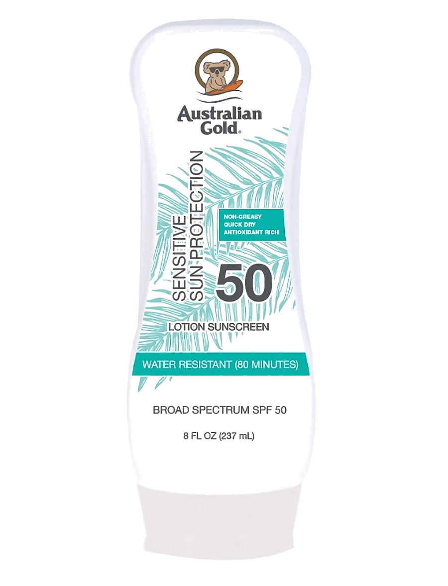 Australian Gold - Sensitive Skin Lotion SPF 50 - för kroppen - not applicable - 0