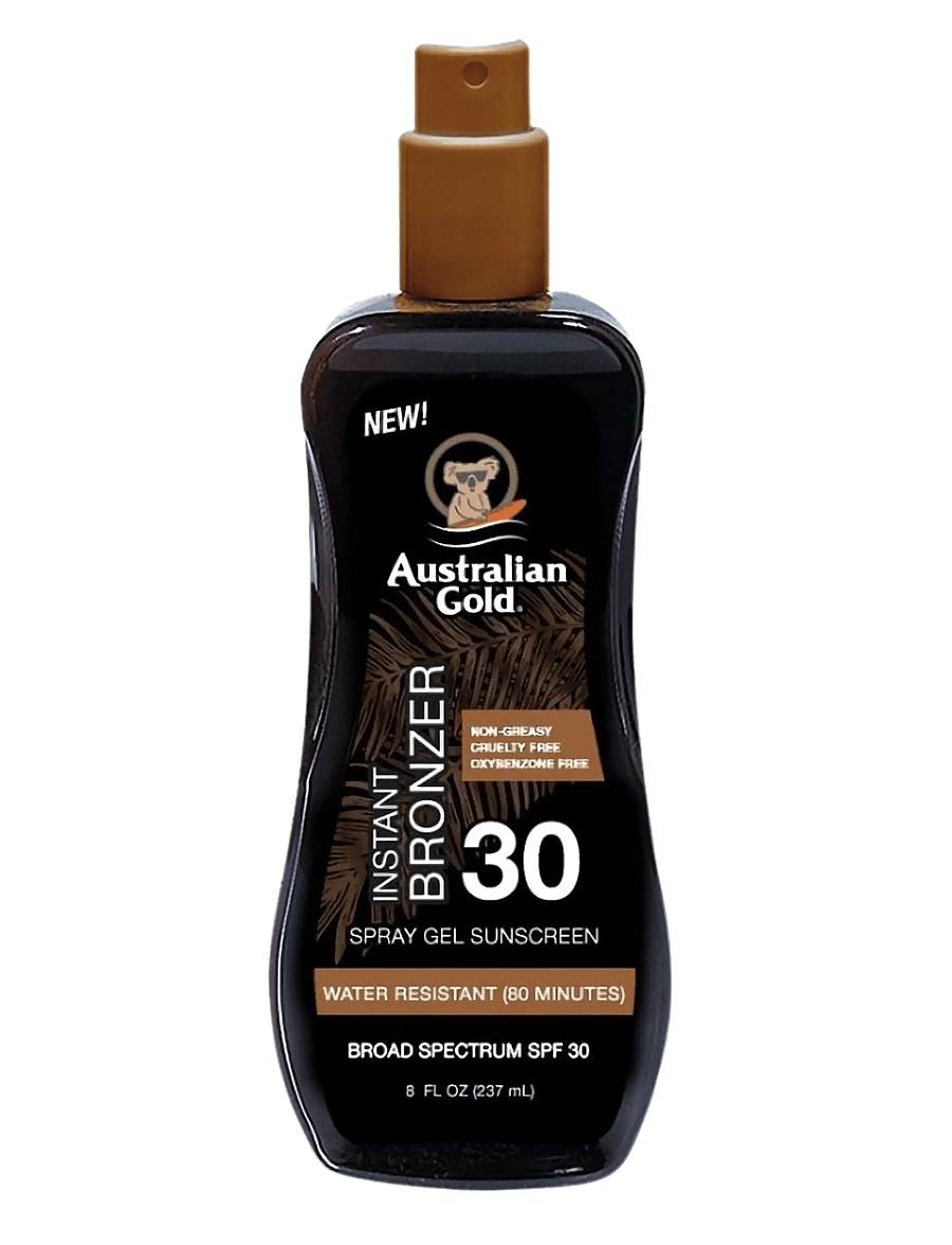 Australian Gold - Instant Bronzer Spraygel SPF 30 - not applicable - 0