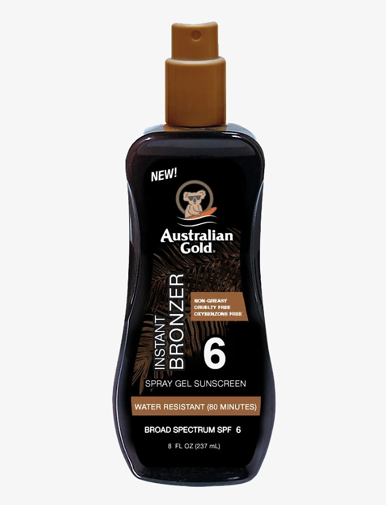 Australian Gold - Instant Bronzer Spraygel SPF 06 - til kroppen - not applicable - 0