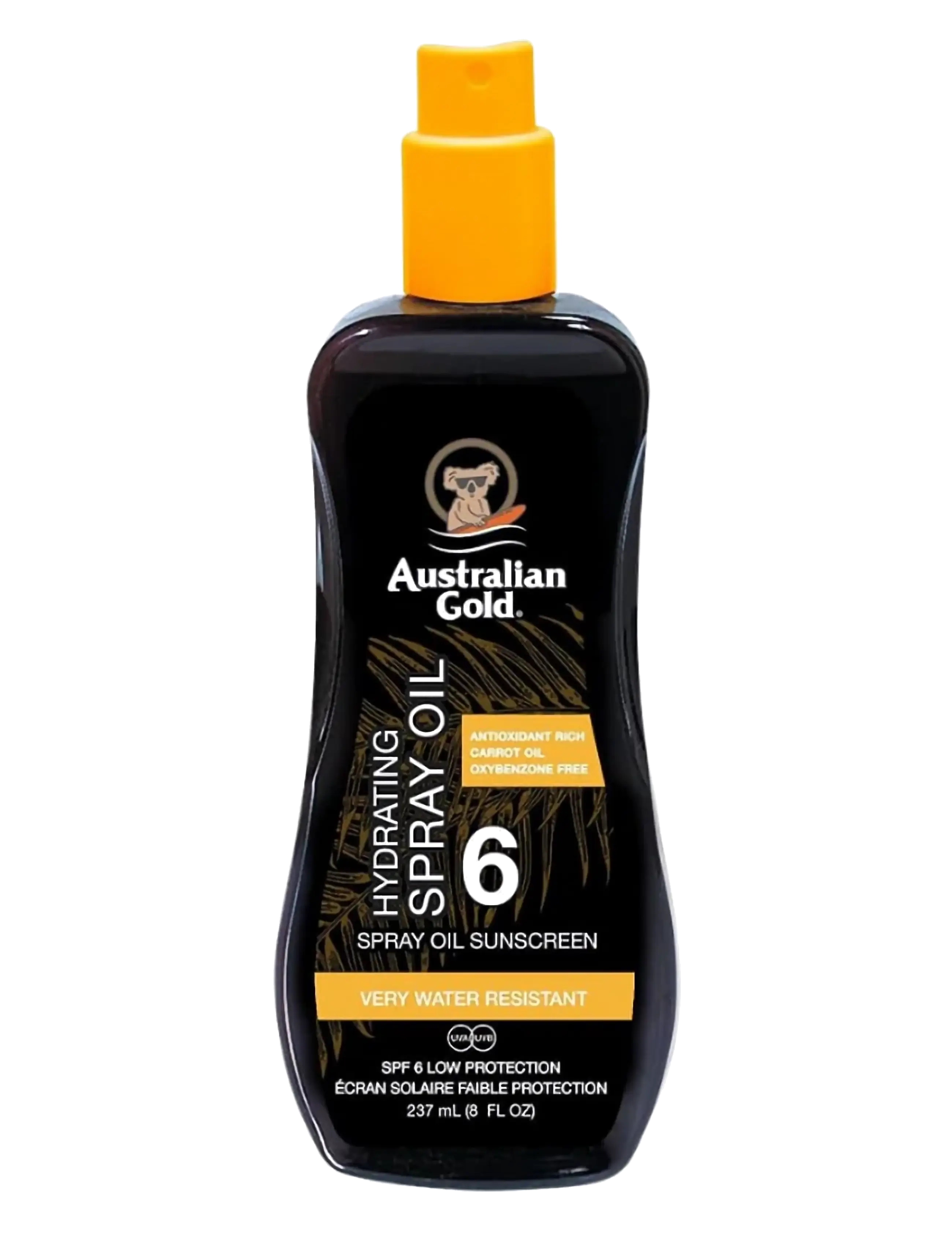 Australian Gold Carrot Oil Spray SPF 06 - Beauty - Herre - NOT APPLICABLE / clear