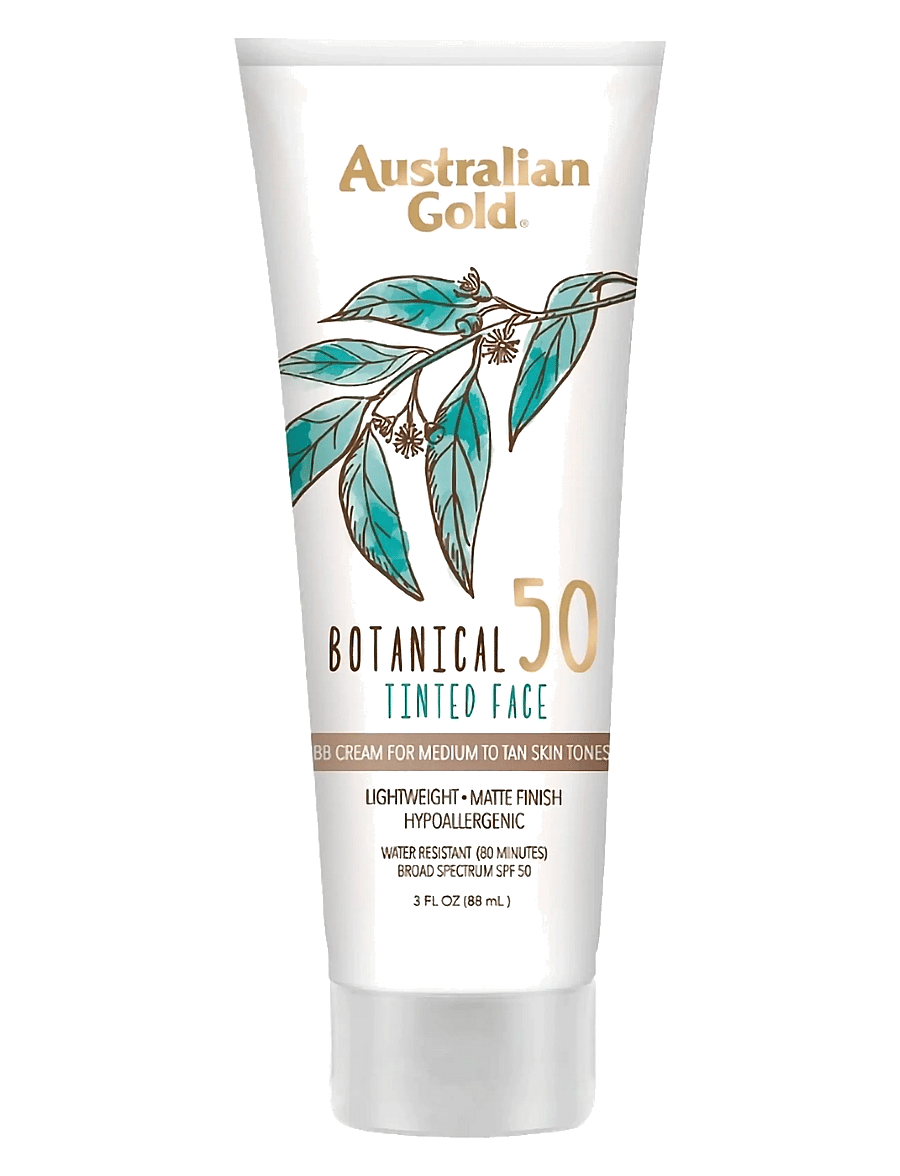 Australian Gold - Botanical Tinted Face SPF 50 - för ansiktet - medium-tan - 0