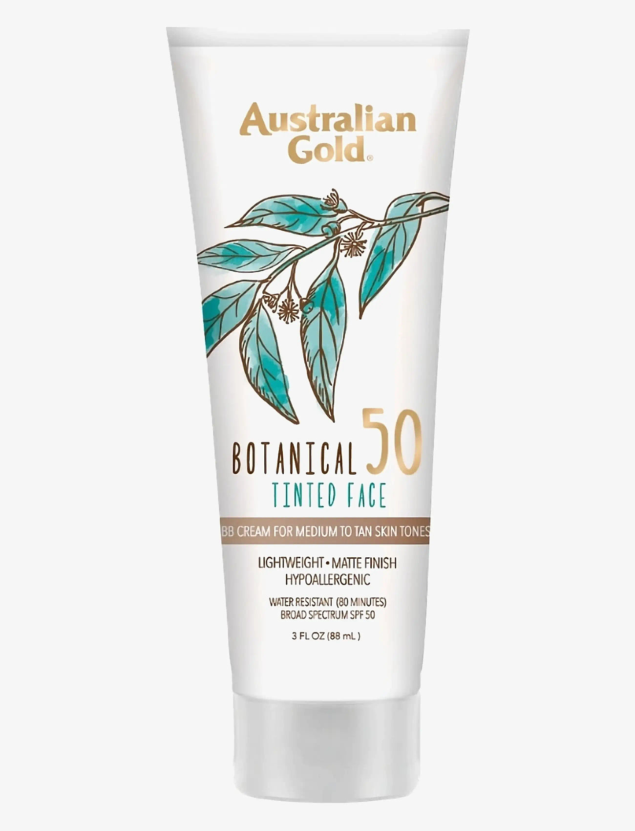 Australian Gold - Botanical  Tinted Face Medium-Tan SPF 50 - til ansigtet - not applicable - 0