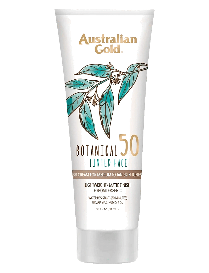 Australian Gold - Botanical Tinted Face Medium-Tan SPF 50 - til ansigtet - not applicable - 0