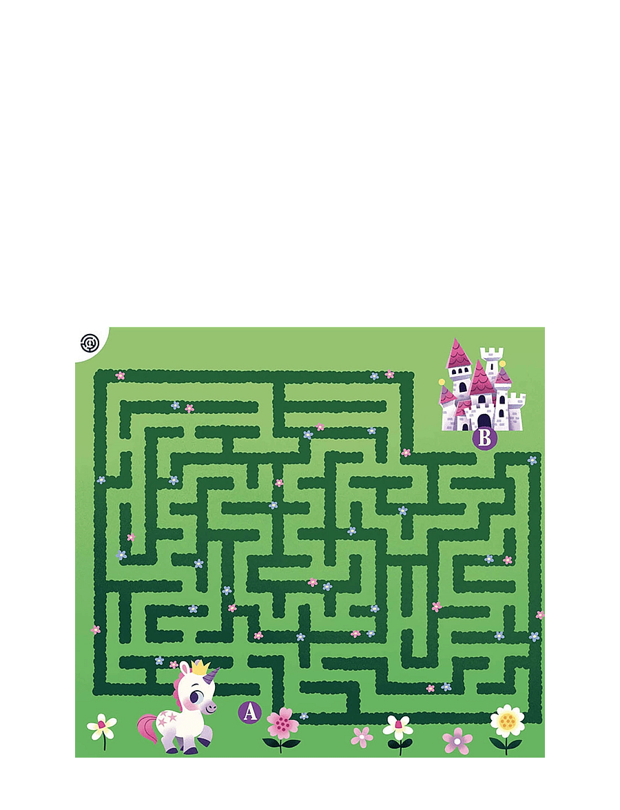 Auzou - Activity Cards - 20 Unicorn Games - brettspiele - pink - 1