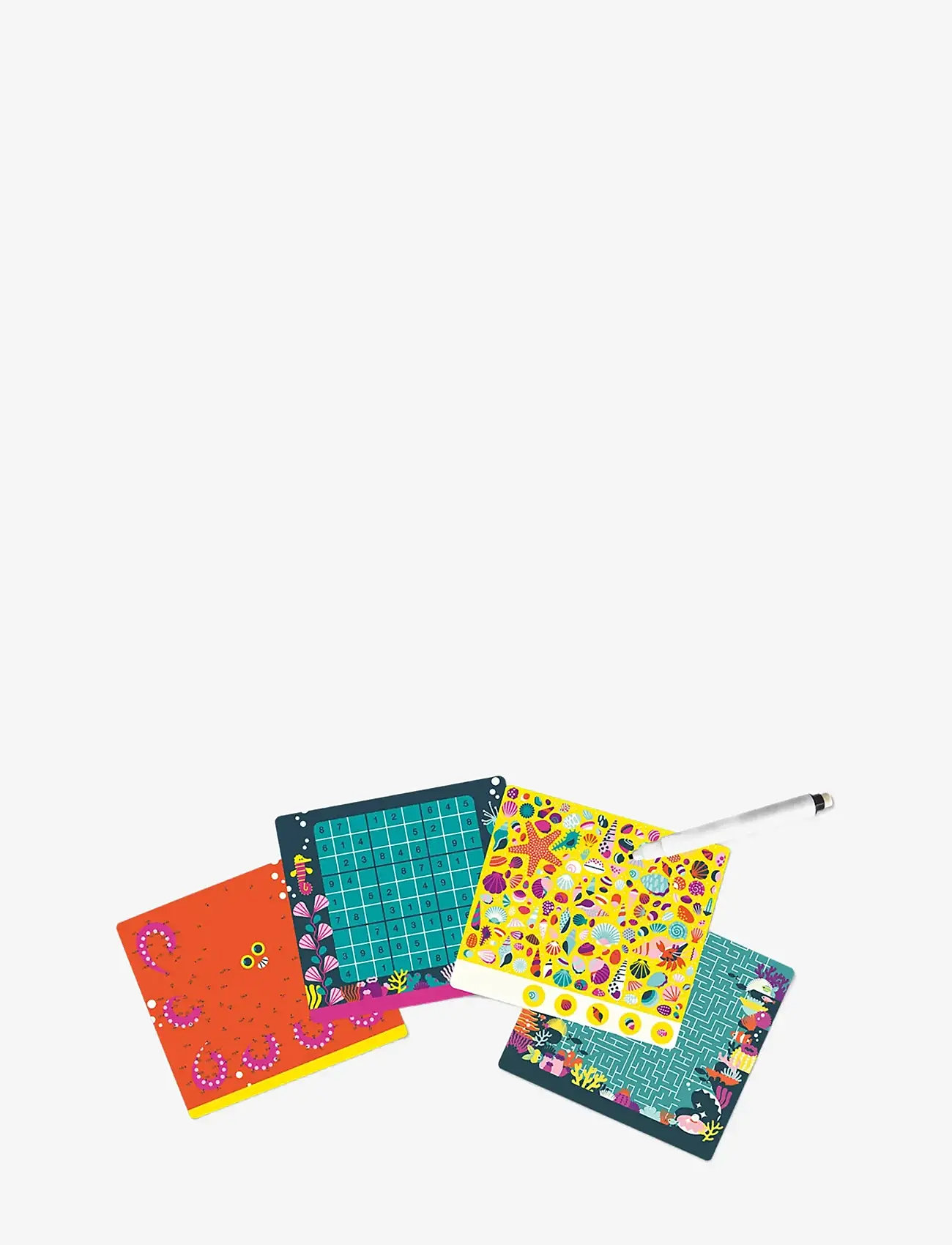 Auzou - Activity Cards - 20 Ocean Games - bordspellen - green - 1