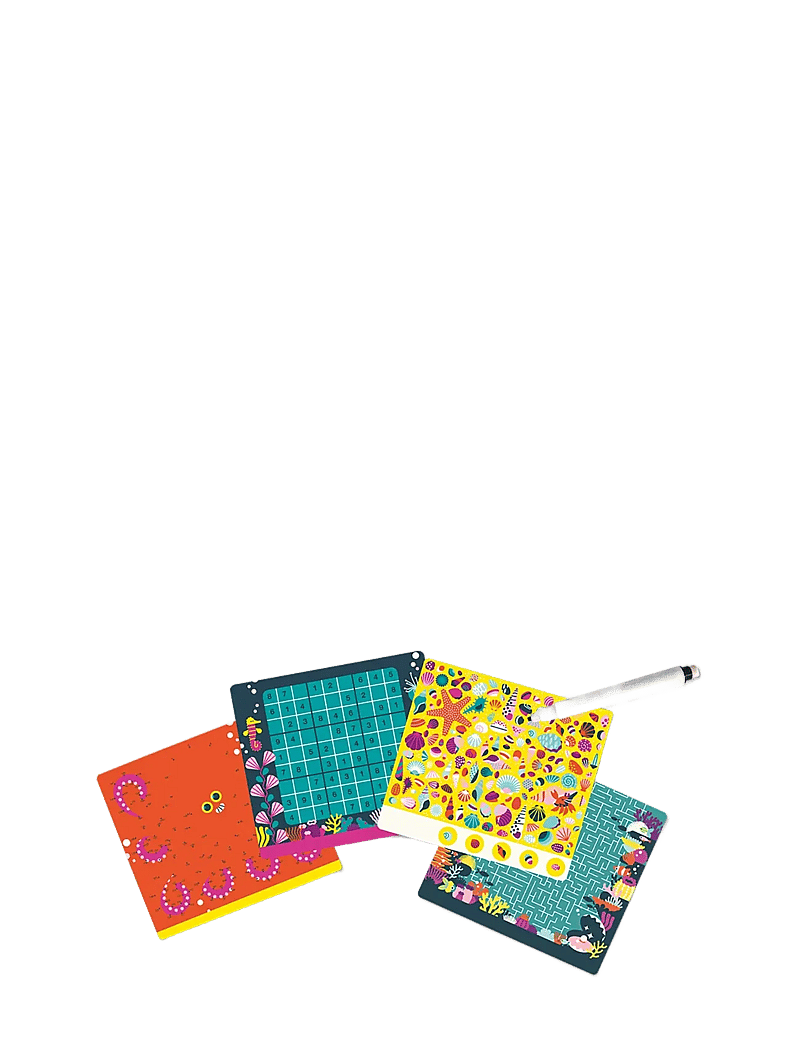 Auzou - Activity Cards - 20 Ocean Games - brettspiele - green - 1