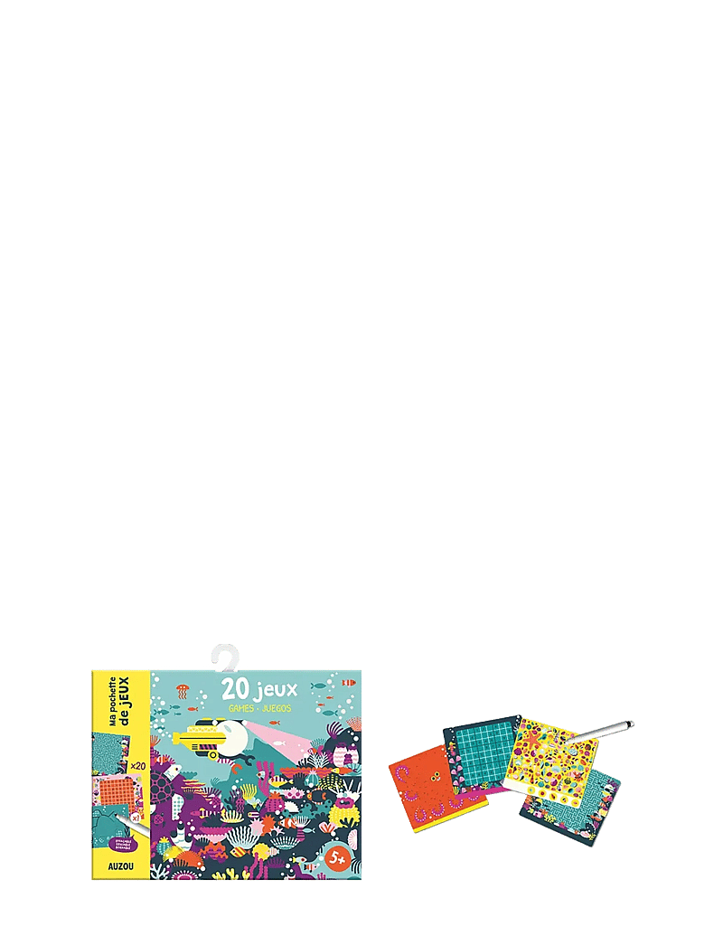 Auzou - Activity Cards - 20 Ocean Games - brettspiele - green - 2