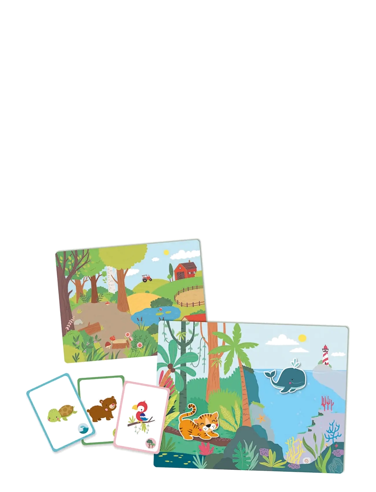 Auzou - My Little Magnet Case - Baby Animals - kreasæt - multi - 3