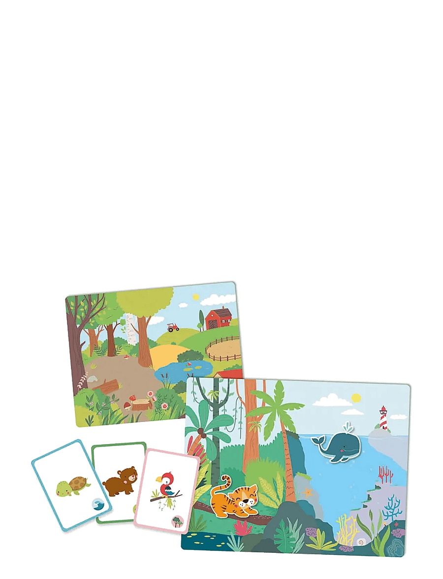 Auzou - My Little Magnet Case - Baby Animals - käsitöökomplekt - multi - 3