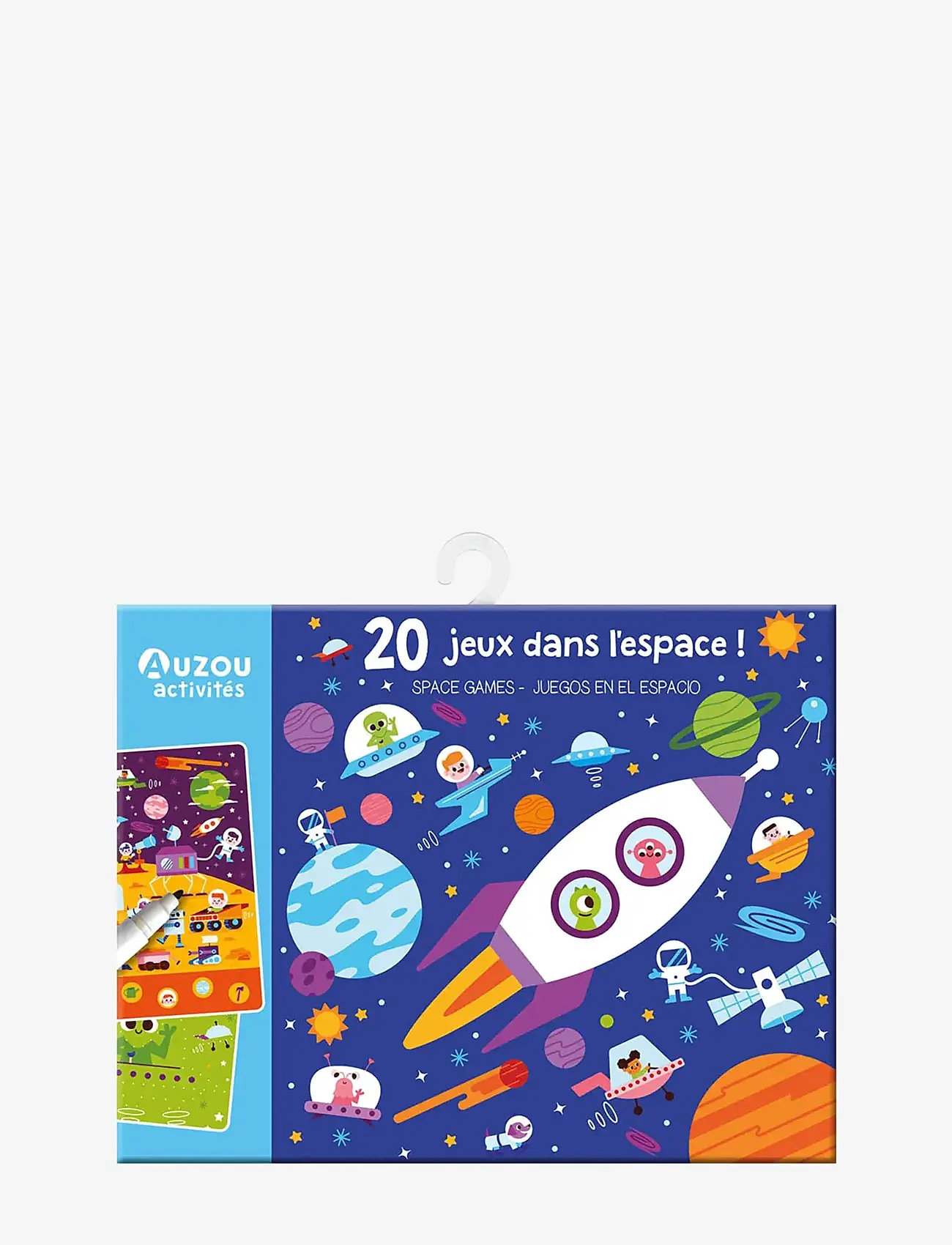 Auzou Activity Cards - 20 Space Games (AUZAAC230016) - Bordspellen