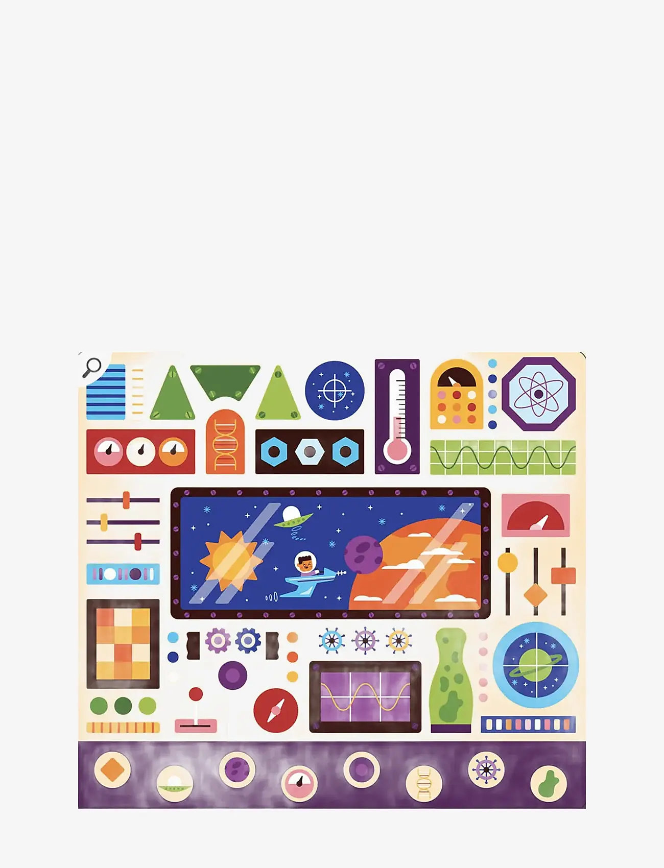 Auzou - Activity Cards - 20 Space Games - brettspiele - blue - 1