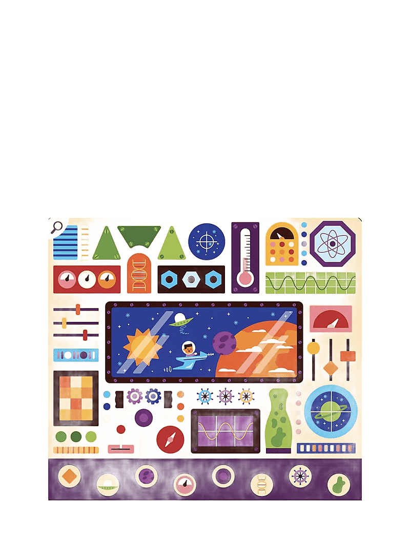 Auzou - Activity Cards - 20 Space Games - brettspiele - blue - 1