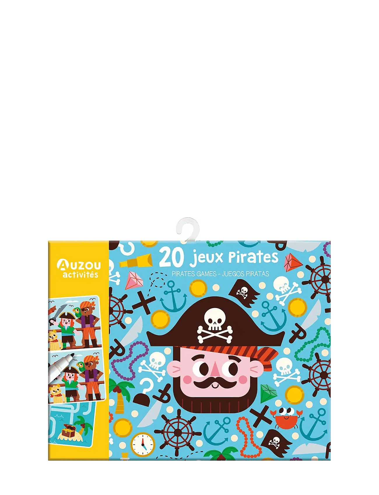 My Games Pouch - 20 Pirates Games - TURQUISE