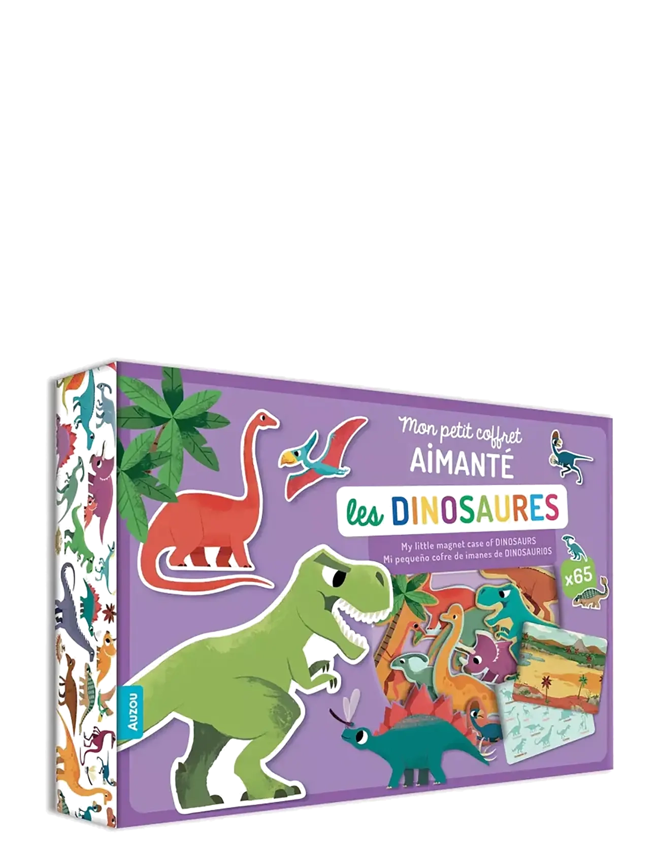 Auzou My Little Magnet Case - Dinosaurs, One Size, Multi/patterned, Håndværk > Håndværkssæt, Børn