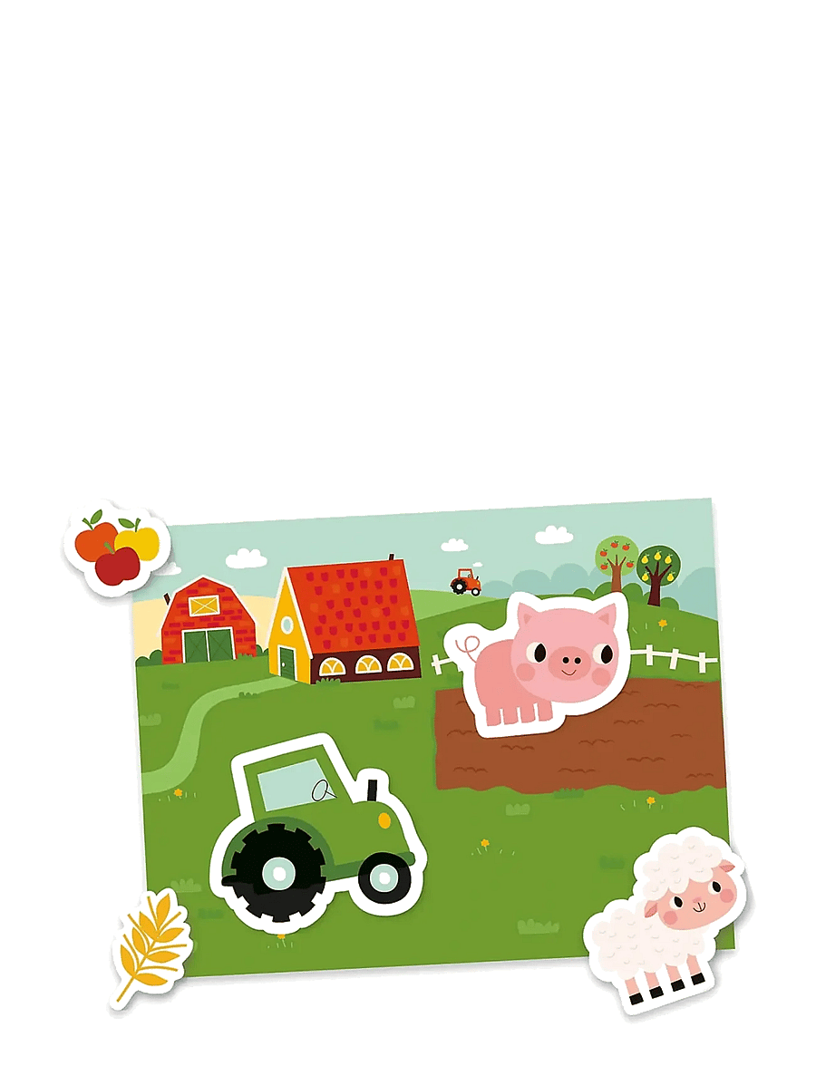 Auzou - My Little Magnet Case - The farm - käsitöökomplekt - multi - 2