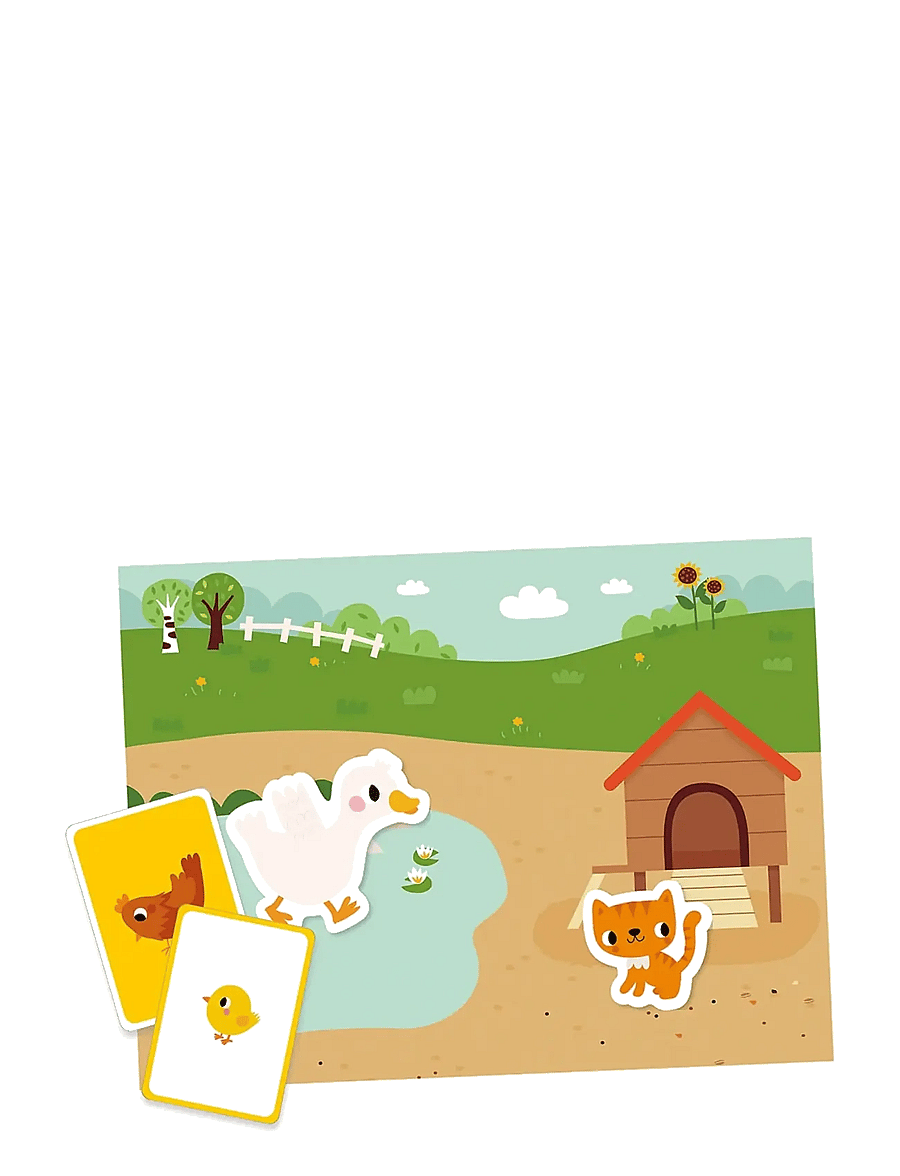 Auzou - My Little Magnet Case - The farm - käsitöökomplekt - multi - 3