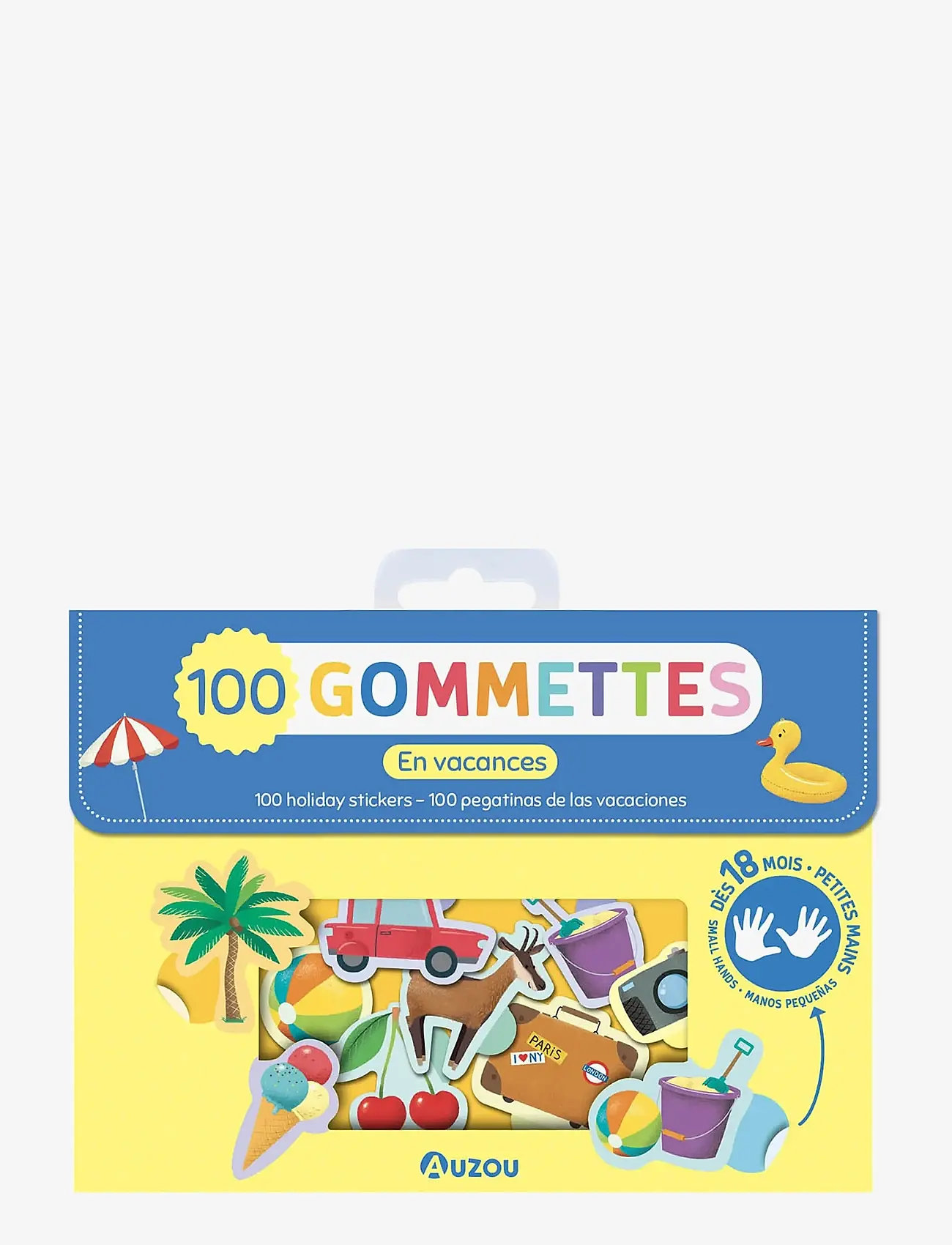 Auzou - My First Stickers - On holiday - kleebised - multi - 0