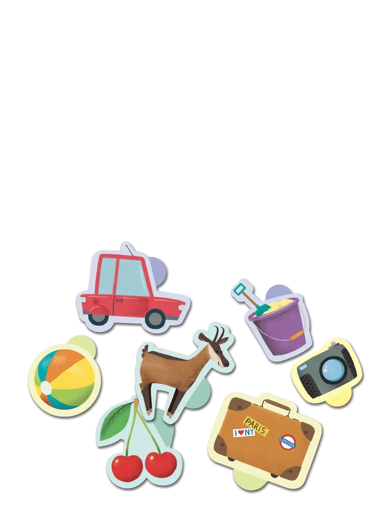 Auzou - My First Stickers - On holiday - klistermärken - multi - 2