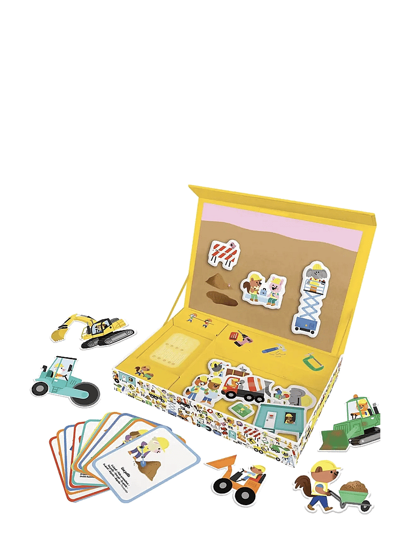 Auzou - Magnetic Set - Construction Site - käsitöökomplekt - multi - 2