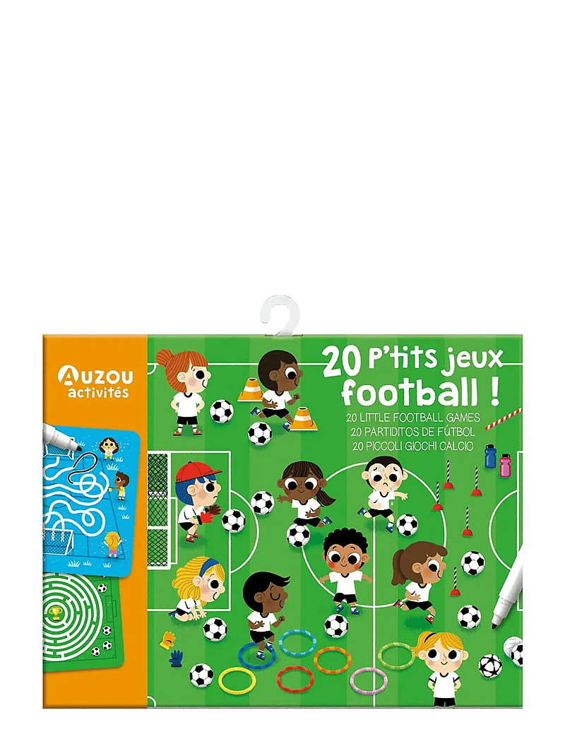 Auzou - Activity Cards - 20 Football Games - educational games - multi - 0
