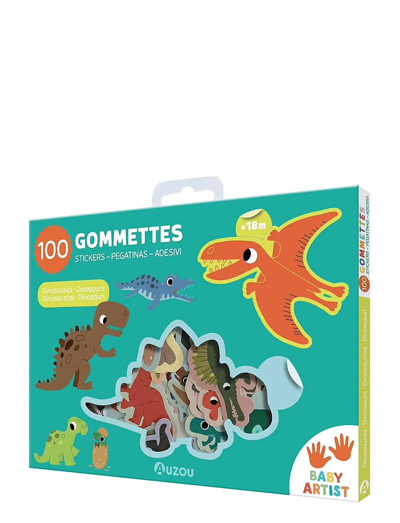 Auzou - My First Stickers - Dinosaurs - kleebised - multi - 0