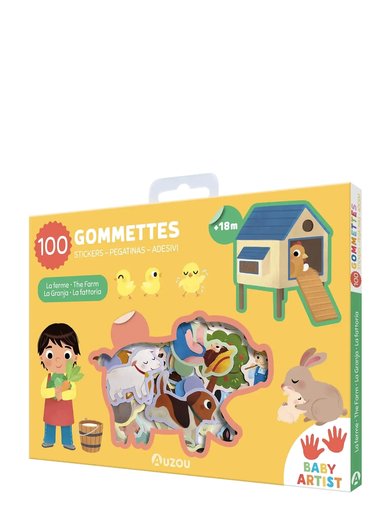 Auzou My First Stickers - The farm - Kinder - MULTI / multi